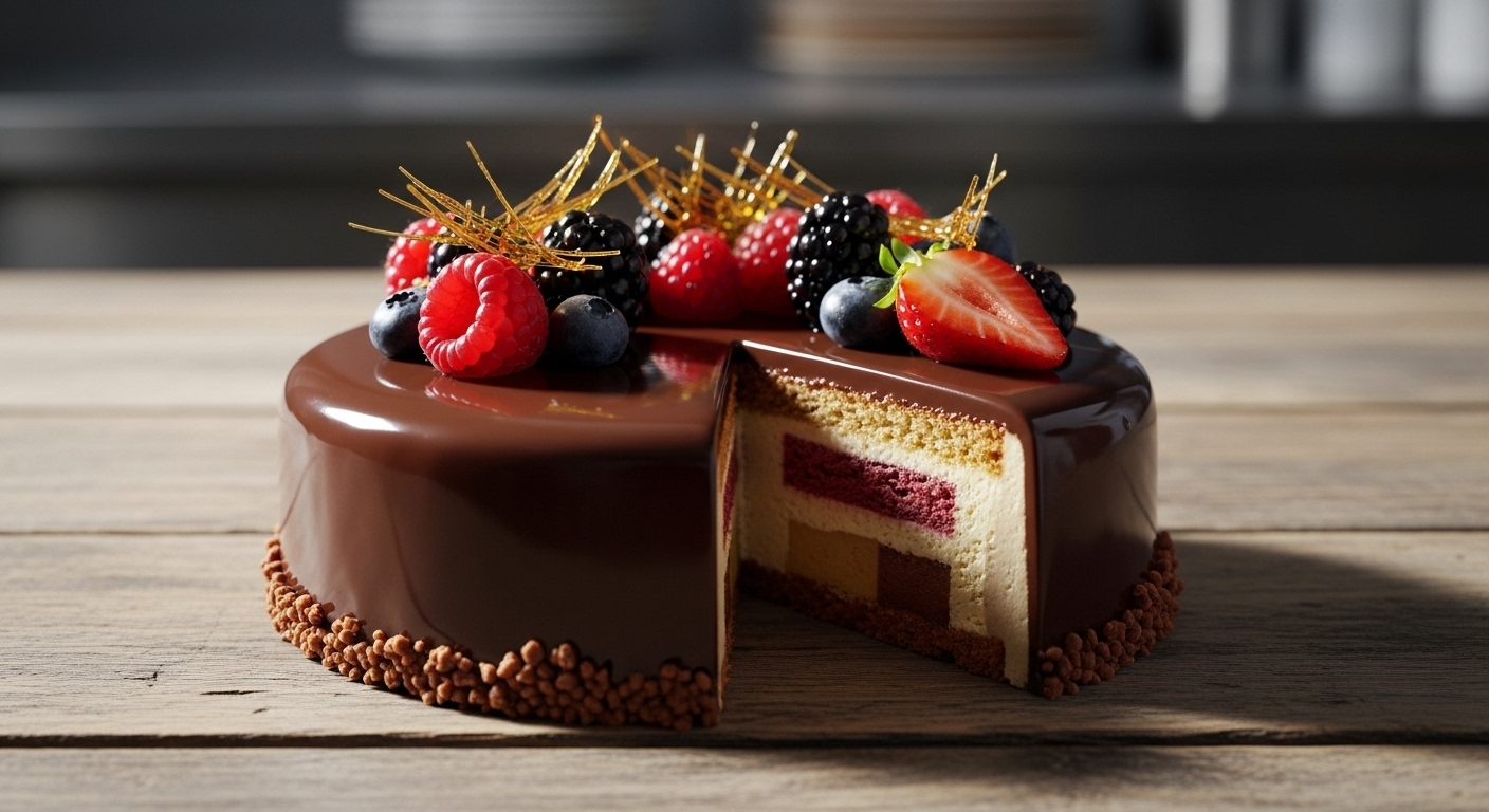 Personnaliser ses entremets avec des décors alimentaires faits main