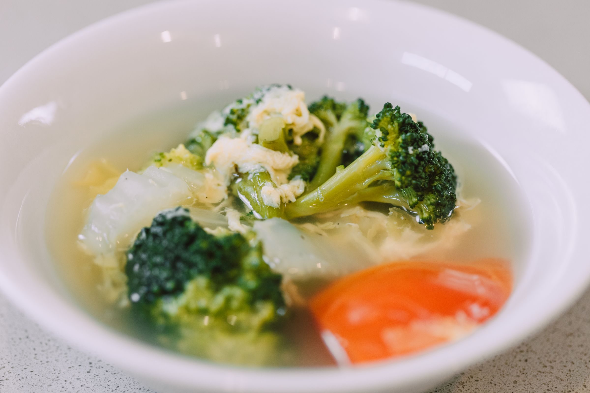 Soupe aux choux et aux légumes